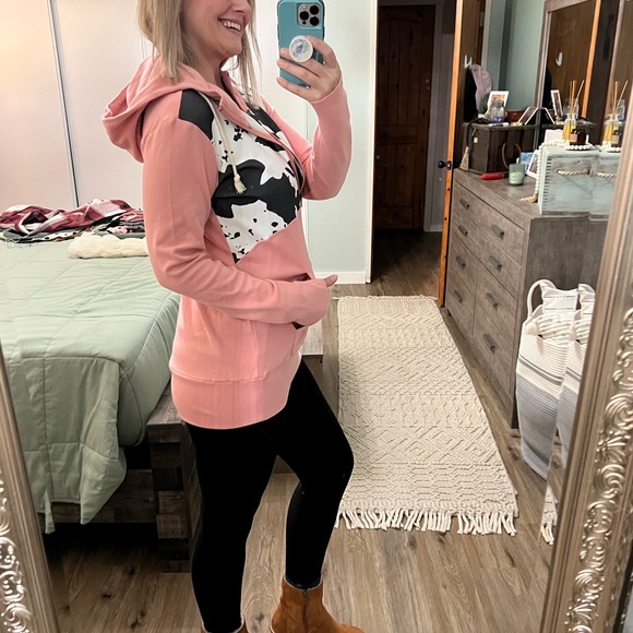 NWT Ampersand Ave Can’t Be Tamed Half Zip Medium - Picture 3 of 12